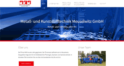 Desktop Screenshot of mkm-meuselwitz.de